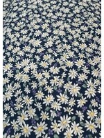 Robert Kaufman Fabrics Sevenberry  Garden Blues ( Navy w/white flowers) 1 UNIT = 10CM = 4 INCHES