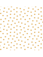 Camelot Fabrics Mixology Luxe Triangulated ( White/Met.Gold) - Per 10cm/4"