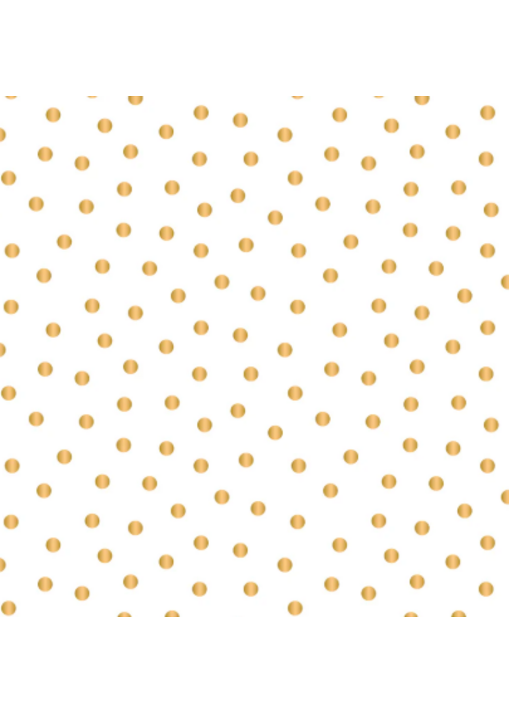 Camelot Fabrics Mixology Luxe Triangulated ( White/Met.Gold) - Per 10cm/4"