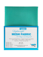 By Annie byAnnie - Lightweight Polyester Mesh Fabric - 18"x54"/45.7×137cm - Turquoise