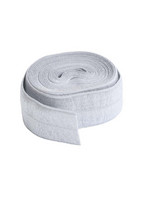 Erie Quilt Art byAnnie - Fold-Over Elastic - 2yrds/1.8m - Pewter