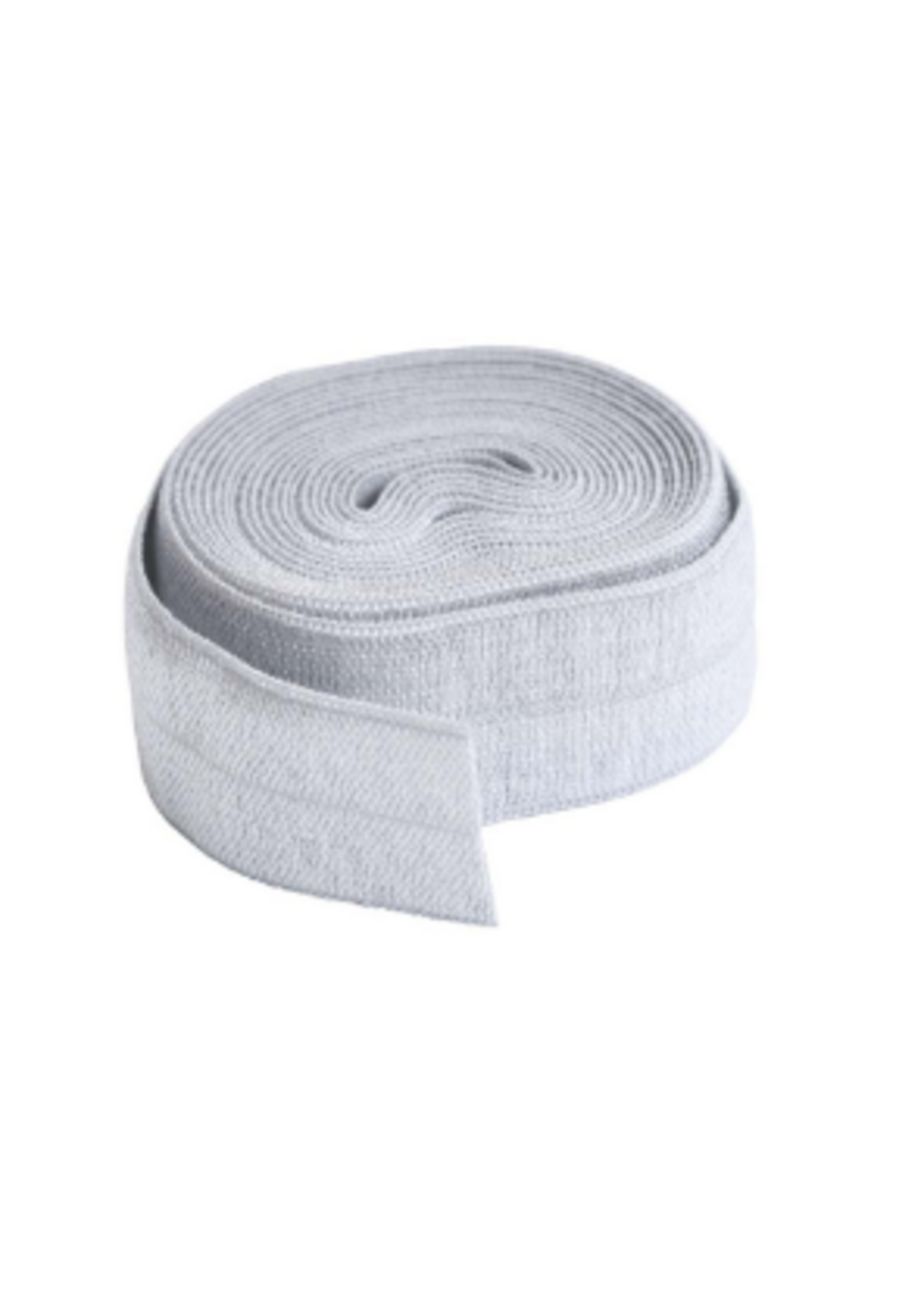 Erie Quilt Art byAnnie - Fold-over Elastic - 2yrds/1.8m - Pewter