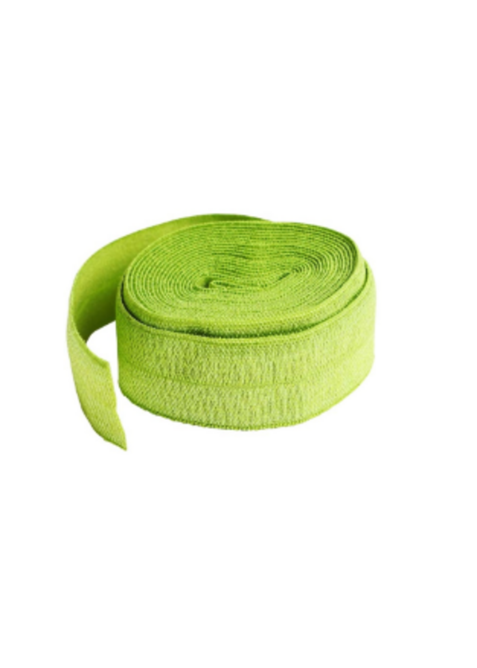By Annie byAnnie - Fold-Over Elastic - 2yrds/1.8m - Apple Green