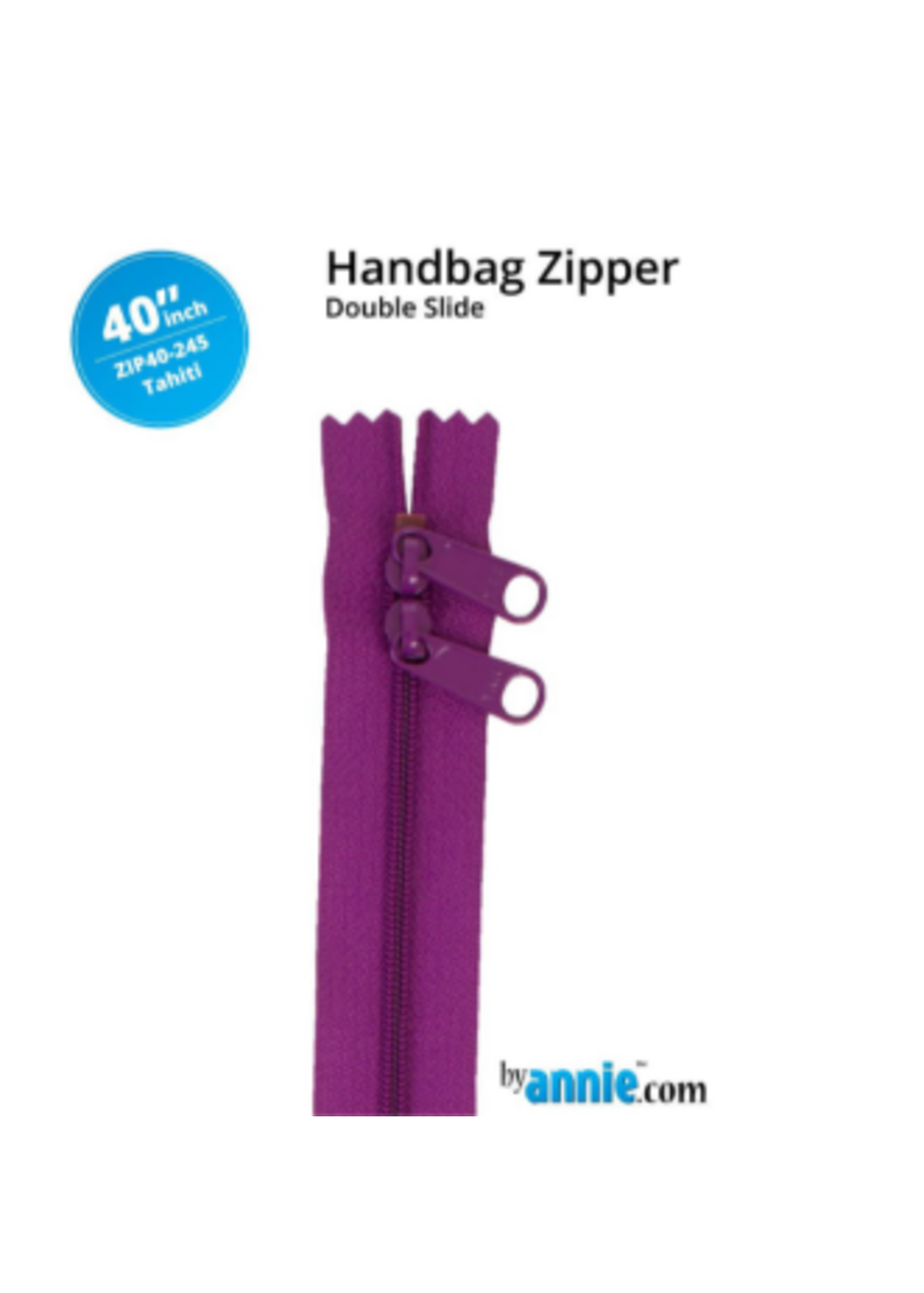 By Annie byAnnie - Handbag Zipper - Double Slide - 40in/101.6cm - Tahiti