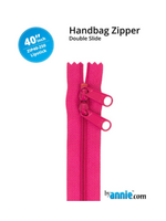 By Annie byAnnie - Handbag Zipper - Double Slide - 40in/101.6cm - Lipstick