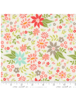 Moda Pointsettia and Pear By Sherri & Chelsi  - Cloud  1 unit = 10 cm = 4 inches