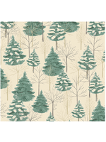 Benartex Winter Haven By Rachel Rossi  - Natural Pine 1 unit = 10 cm = 4 inches