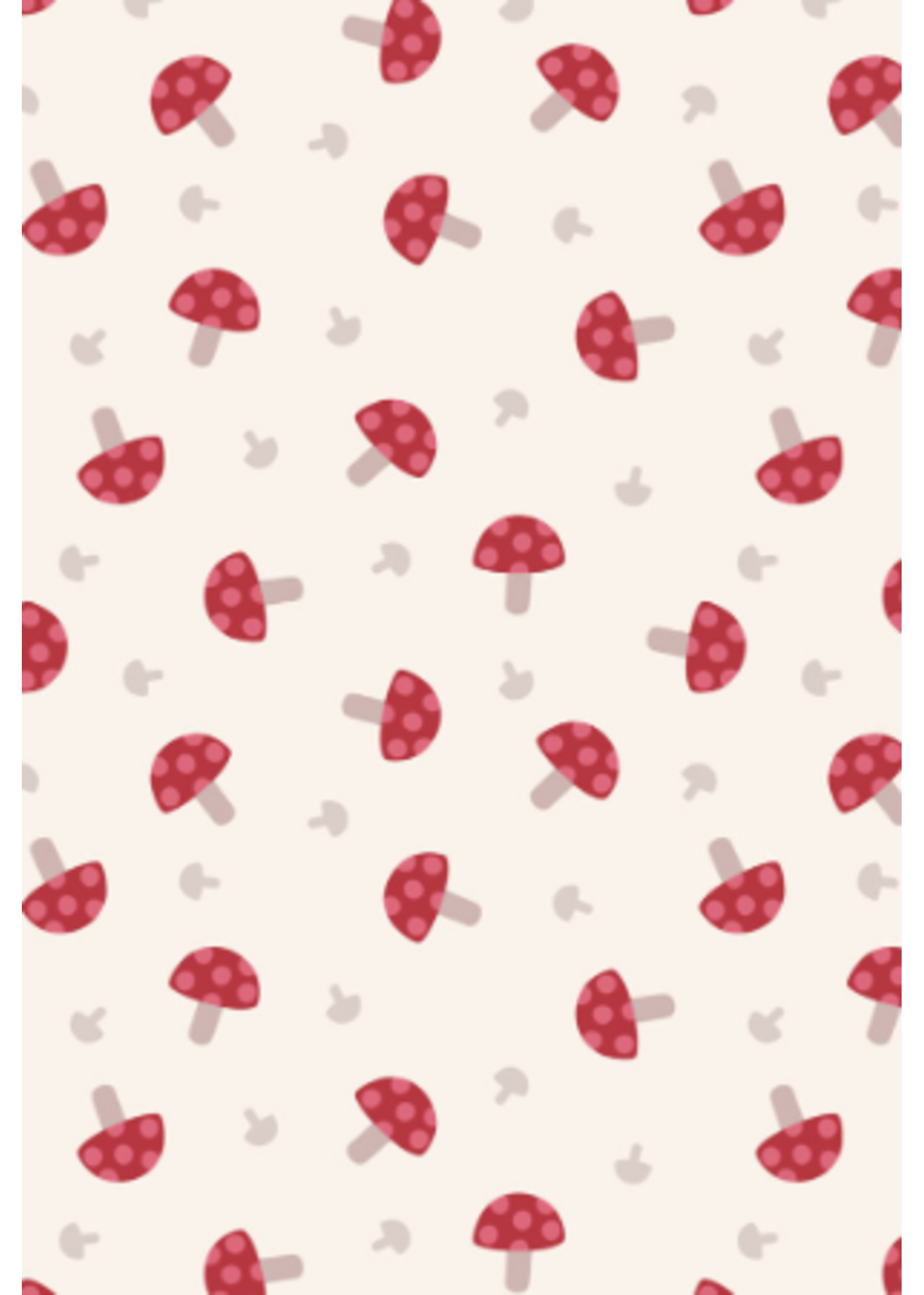 Lewis & Irene Fabrics Country Comfort Flannel By Lewis & Irene  Red Toadstools 1 unit = 10 cm = 4 inches