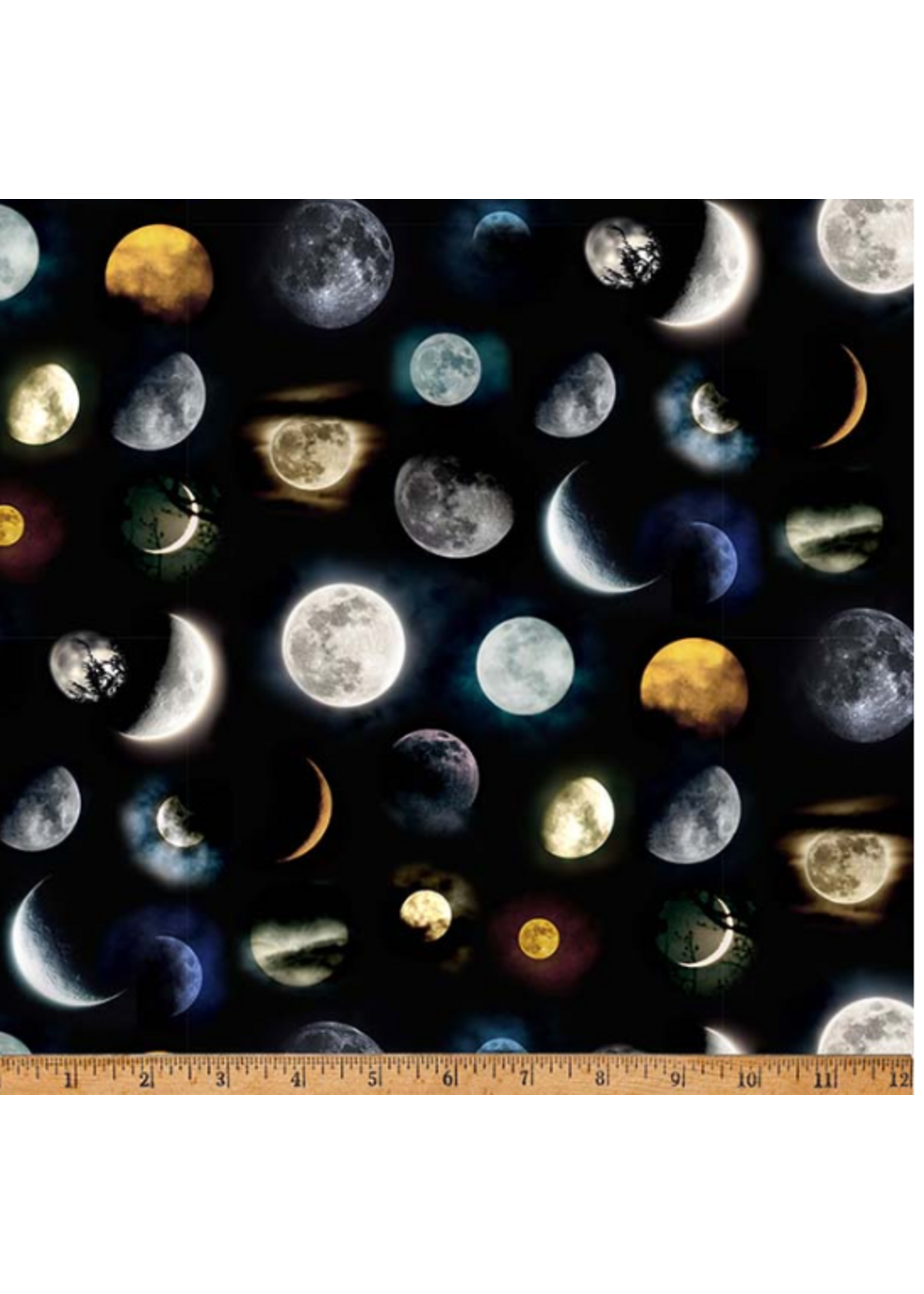 Hoffman Moonshade Watch By Hoffman Noir Digitally printed  1 unit = 10 cm = 4 inches