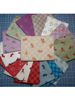 Lewis & Irene Fabrics Small Things Celtic Inspired - Maple Cake - 10in/25.4cm Squares - Layer Cake - 40pcs