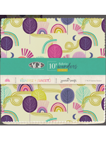 Art Gallery Fabrics Sunrise Sunset - 10in/25.4cm Squares - Layer Cake - 42pcs