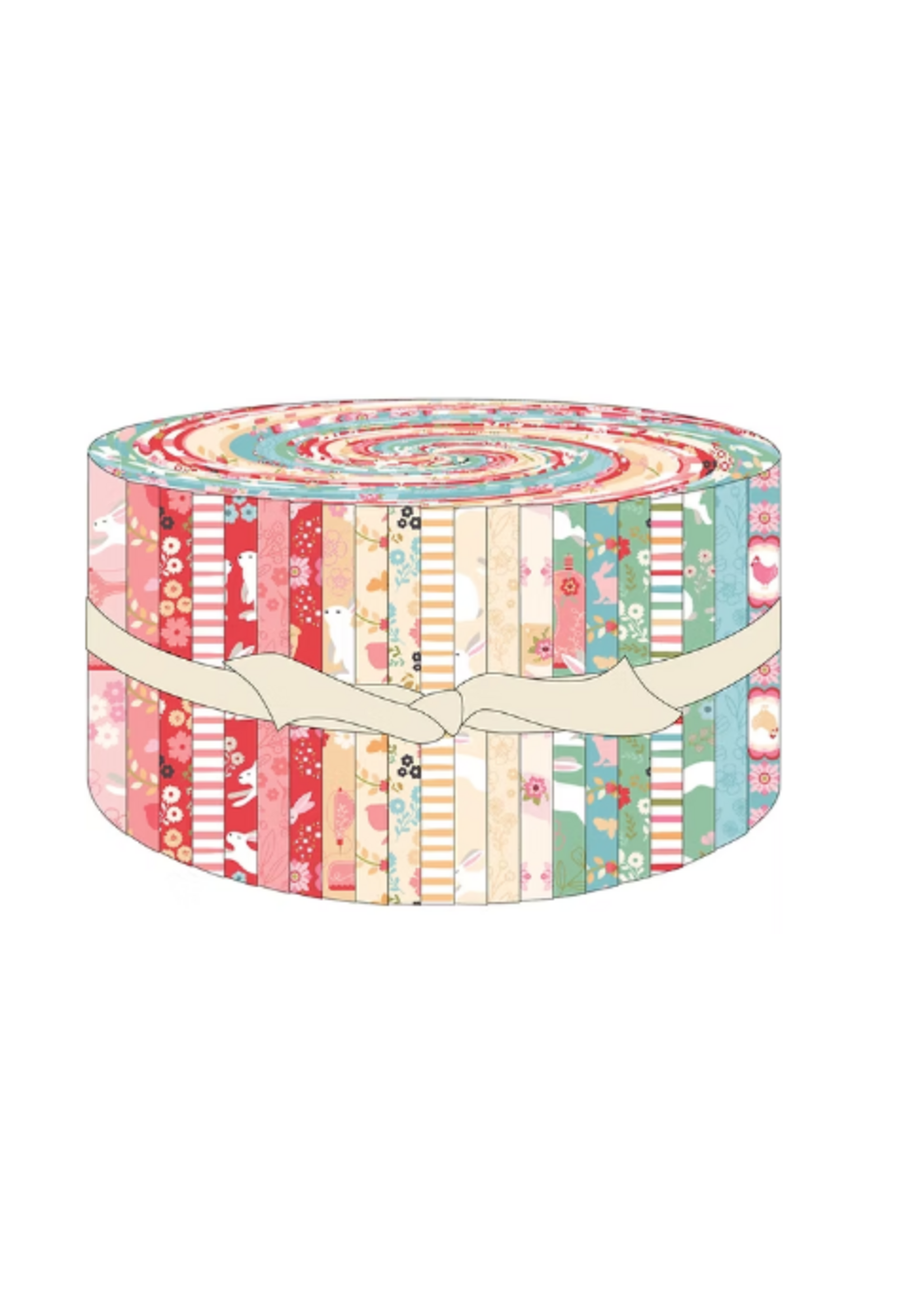 Poppie Cotton Poppies Patchwork Club - 2.5in/6.35cm - Jelly Roll - 40pcs