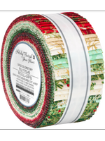 Trend Tex Blooming Holidays - Maple Rolls - 2.5in/6.35cm - Jelly Roll - 40pcs