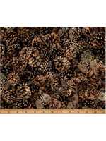 Trend Tex On the Path to Fall  Brown  1 unit = 10 cm = 4 inches