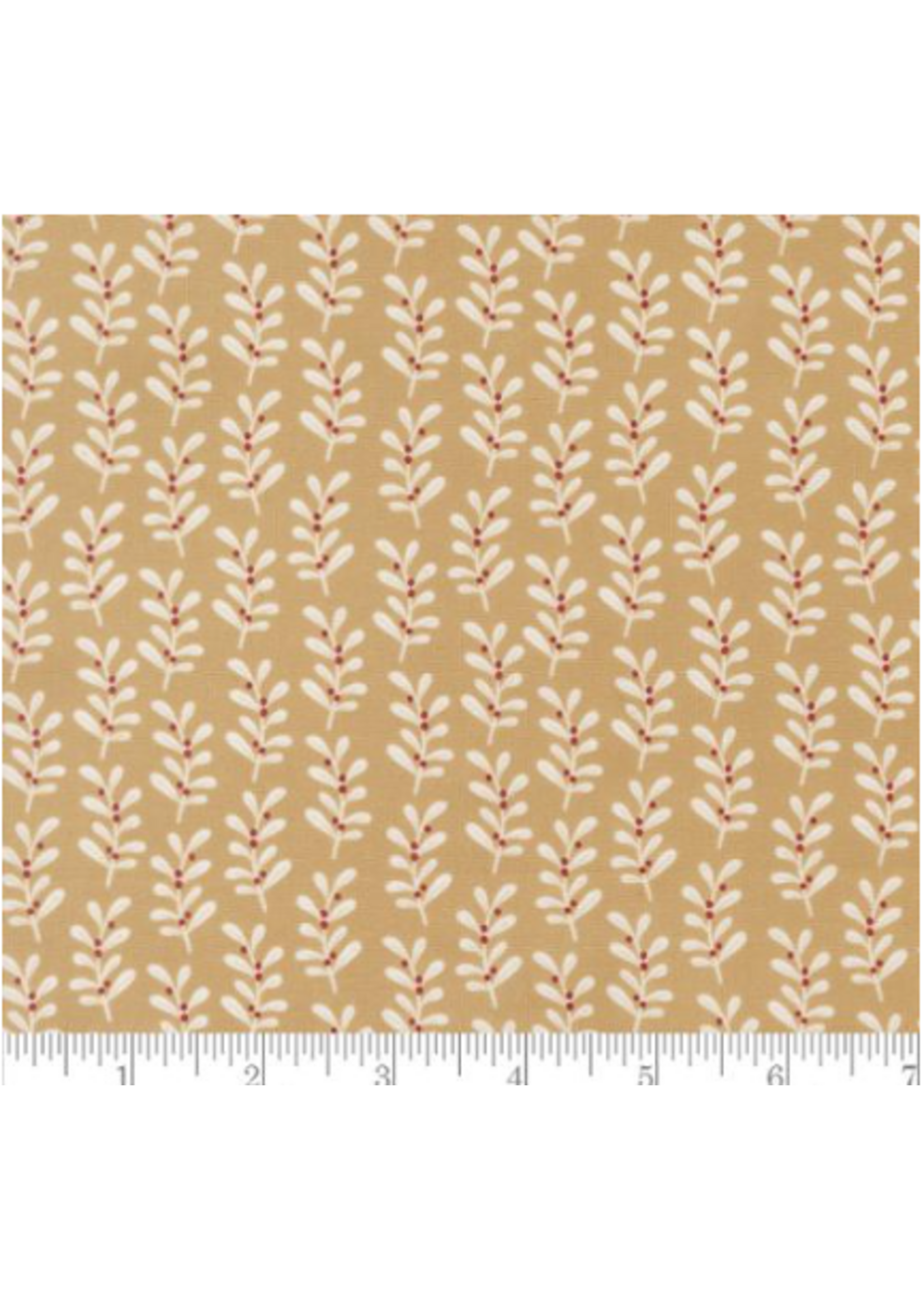 Trend Tex Gingerbread Lane by Kiley's Quilt - Gingerbread  1 Unit = 10cm = 4 inches
