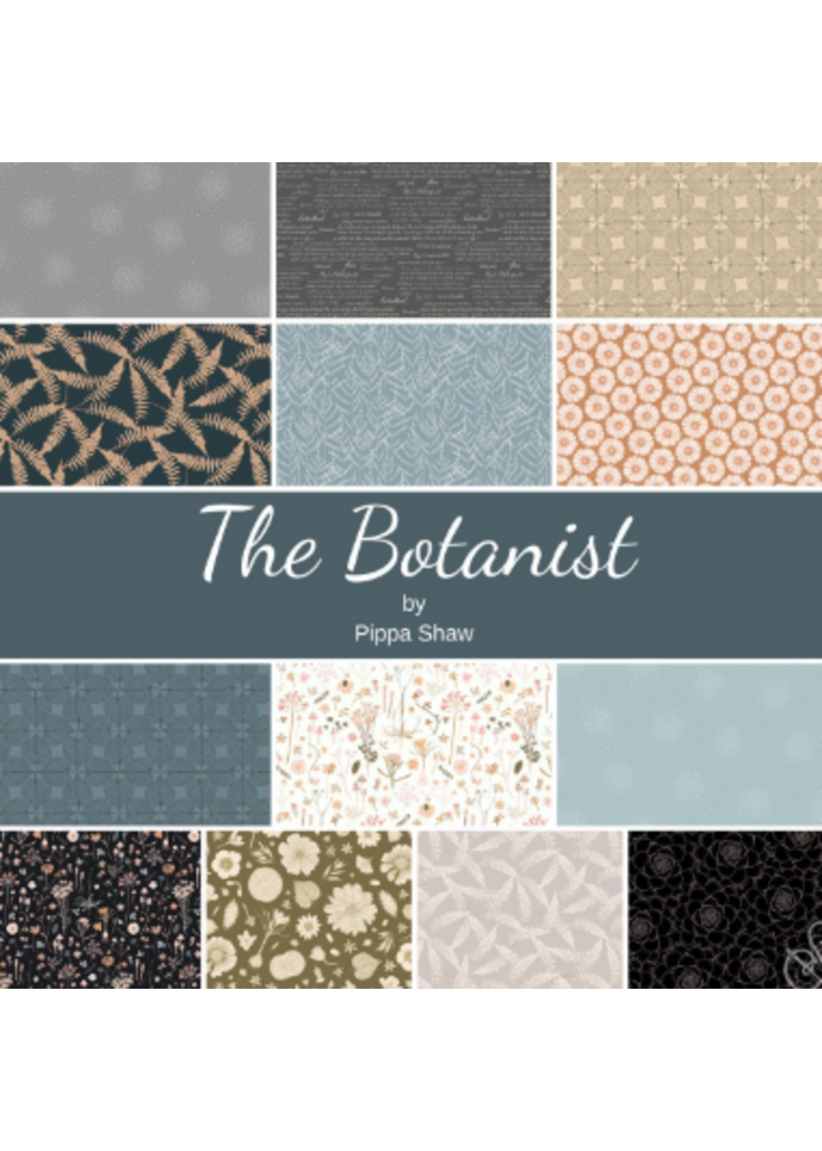 FIGO Fabrics The Botanist - 2.5in/6.35cm - Jelly Roll - 40pcs