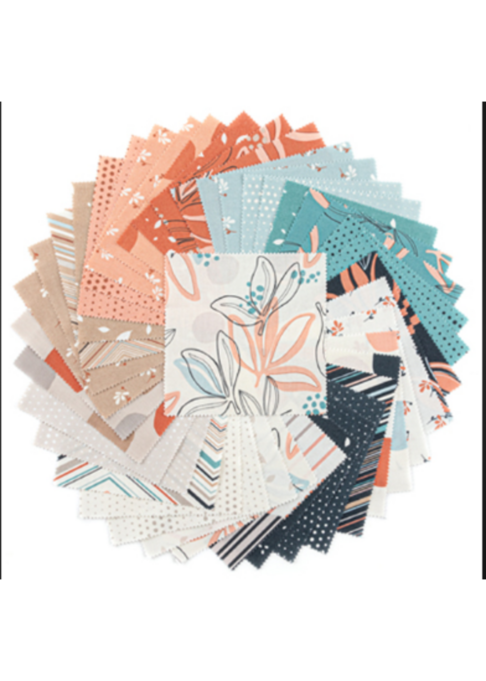 Moda Melrose - 2.5in/6.35cm - Jelly Roll - 40pcs