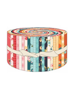 Poppie Cotton Treasured Threads - 2.5in/6.35cm - Jelly Roll - 42pcs