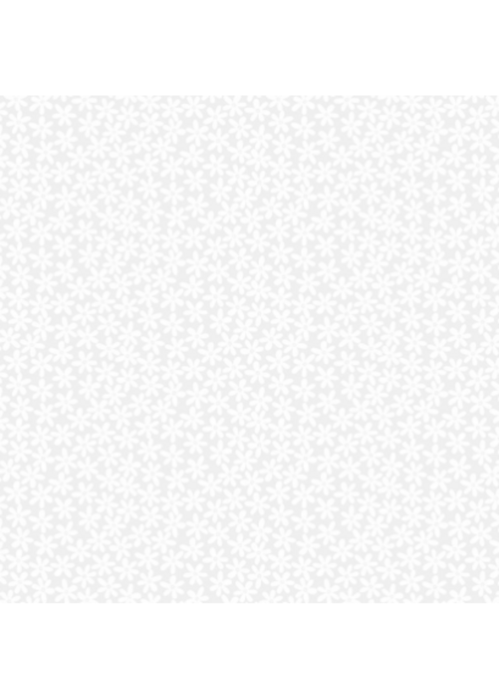 Dear Stella Dear Stella Monochrome White Floret  1 unit = 10 cm = 4 inches