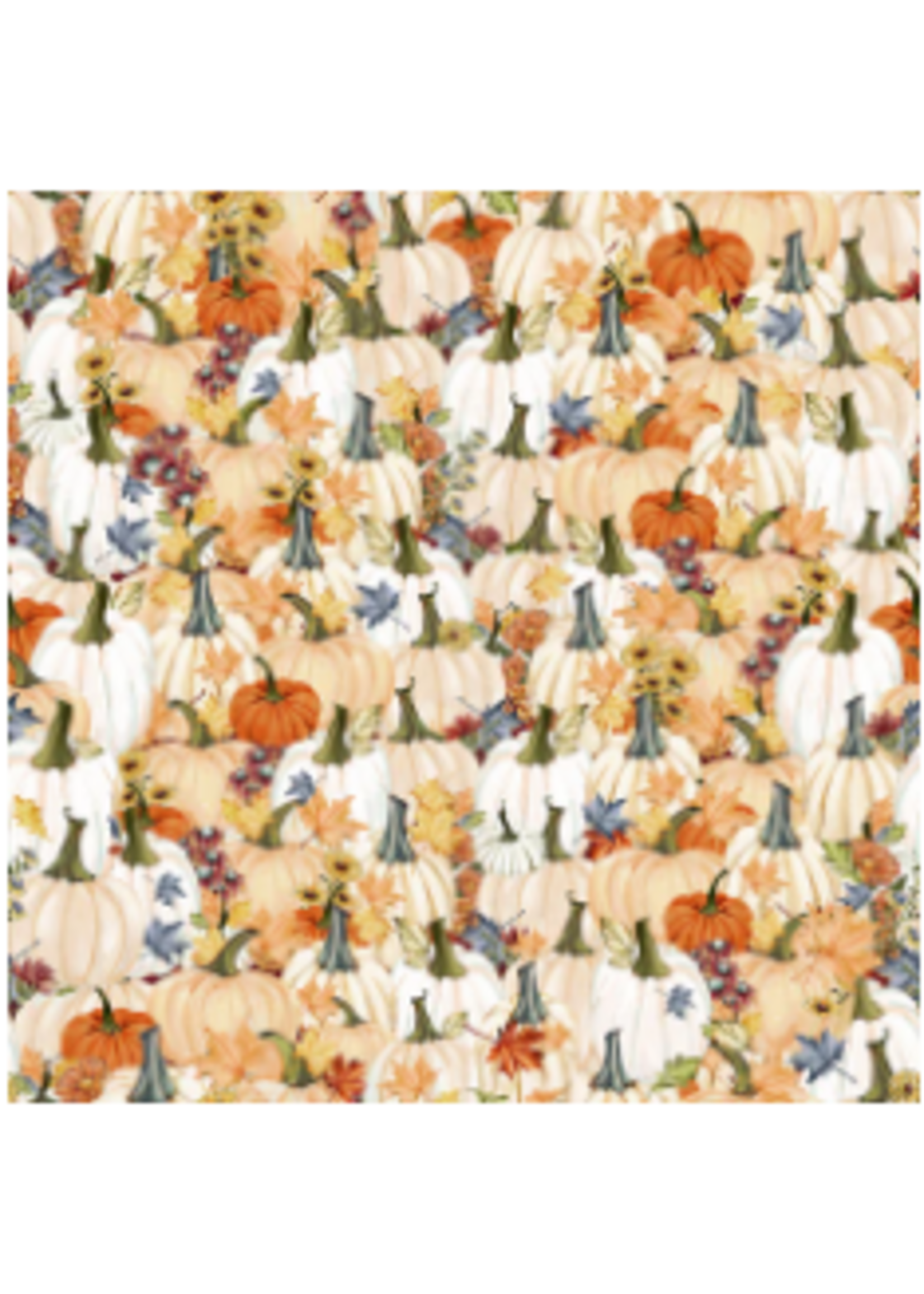 Camelot Fabrics Pumpkin Patch Keeper Collection -Enchanted Pumpkins  1 unit = 10 cm = 4 inches