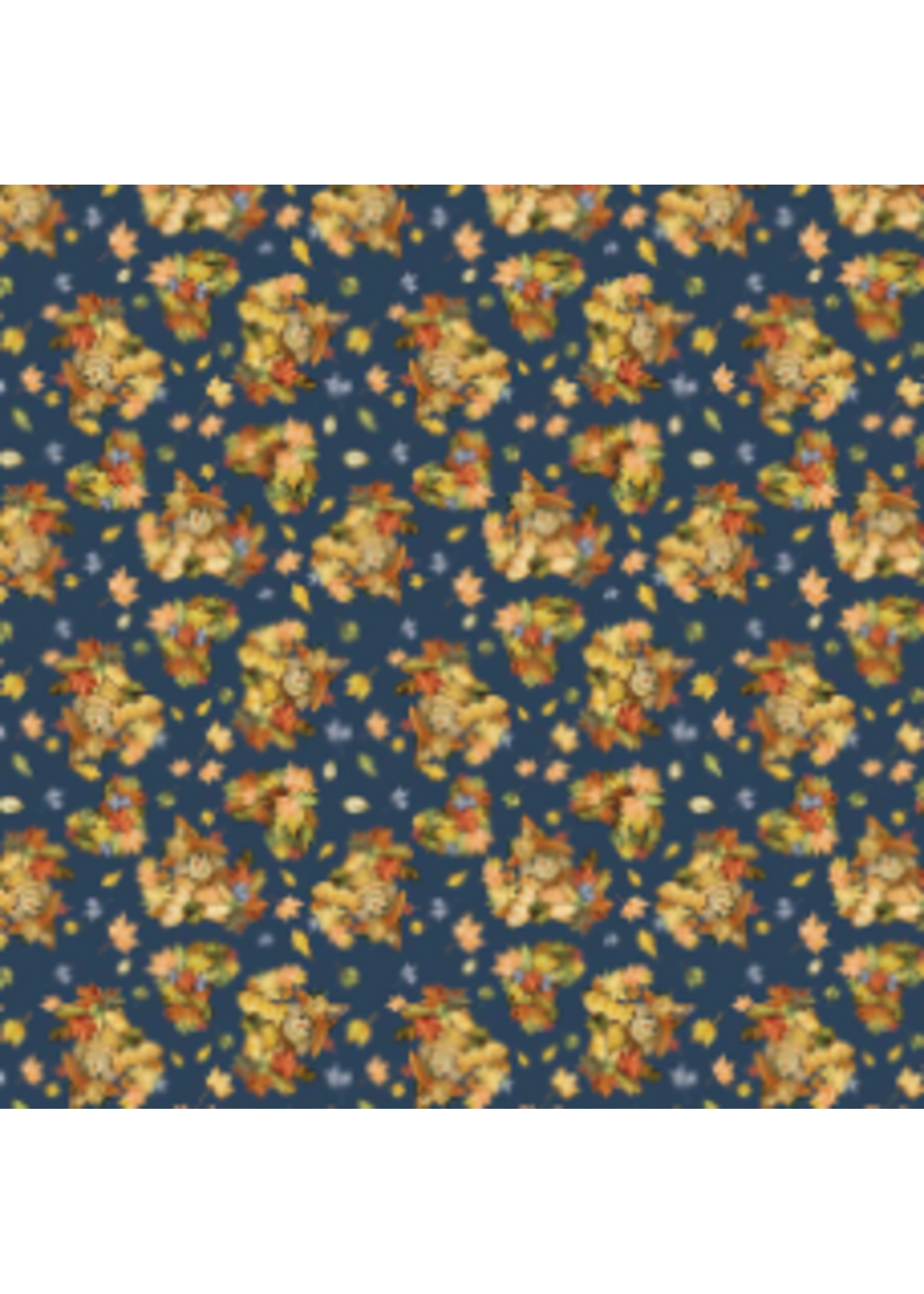 Camelot Fabrics Pumpkin Patch Keeper Collection -Friendly Scarecrows  1 unit =10 cm = 4 inches