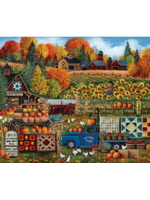 Camelot Fabrics Pumpkin Patch Keeper Collection -Pumpkin Patch Panel  36 x 44
