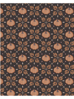 Camelot Fabrics Pumpkins and Paws Collection  -Pumpkin Trellis  1 unit - 10 cm = 4 inches