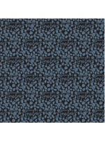 Camelot Fabrics Corpse Bride Collection -Roses and Title  Blue   1 unit = 10cm = 4 inches