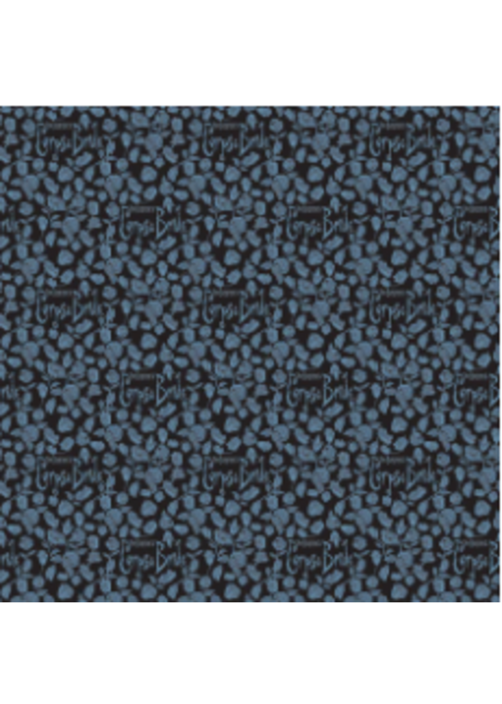 Camelot Fabrics Corpse Bride Collection -Roses and Title  Blue   1 unit = 10cm = 4 inches