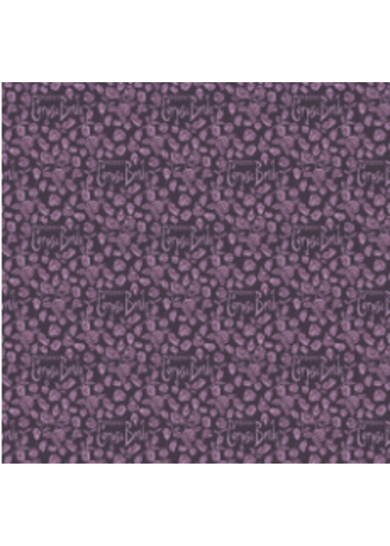 Camelot Fabrics Corpse Bride Collection -Roses and Title  Purple  1 unit = 10 cm = 4 inches