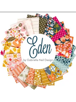 Riley Blake Eden - 20x18in/50.8x45.72cm Squares - Fat Quarter Pack - 24 pcs
