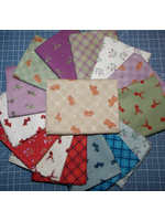 Trend Tex Small Things Celtic - 20x18in/50.8x45.72cm Squares - Fat Quarter Pack - 20 pcs