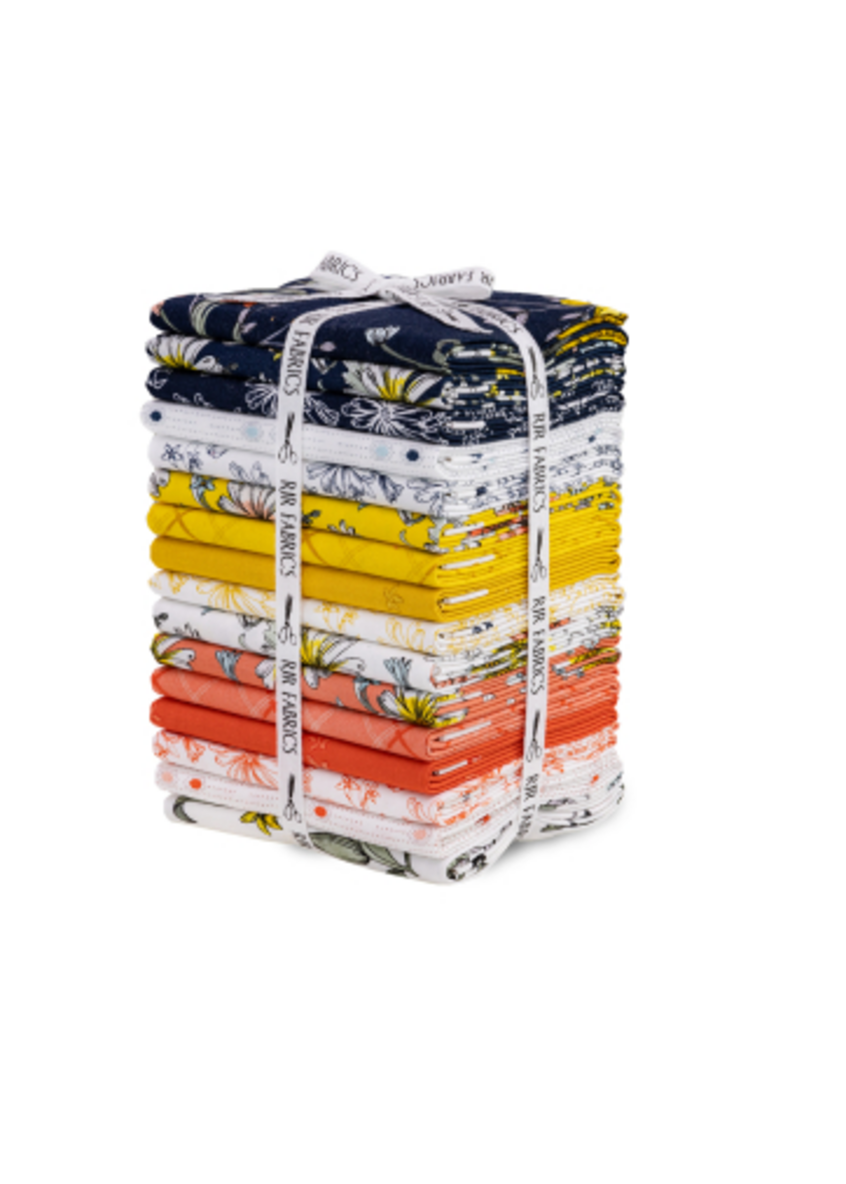 Trend Tex Dear Dahlia - 20x18in/50.8x45.72cm Squares - Fat Quarter Pack - 20 pcs