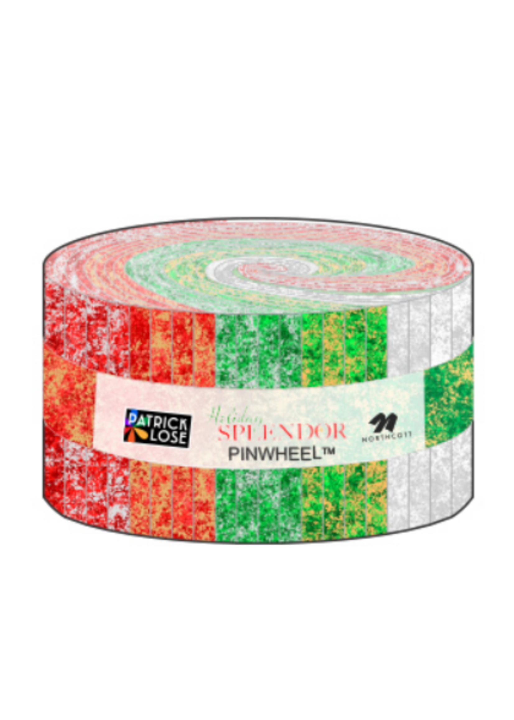 Northcott Holiday Splendor - 2.5in/6.35cm - Jelly Roll - 40pcs