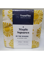 Moda By The Seaside - Maple Squares - 5x5in/12.7x12.7cm – Charm Pack - 40pcs