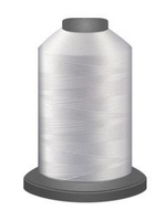 Glide Glide - Polyester Thread - Mini King Spool - 40wt - 1000m/1093.61yds - White #410.10000
