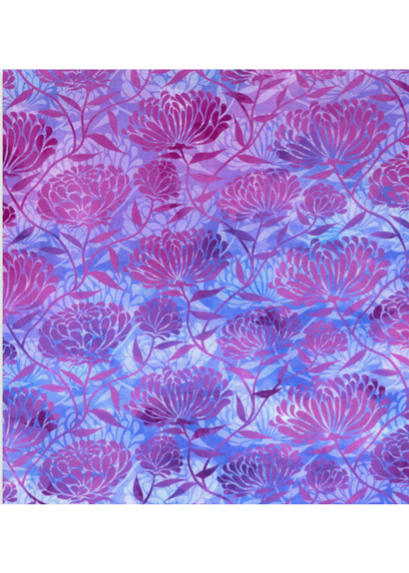 EE Schenk In the Beginning  Felicity Magenta Digital Print  1 unit = 10 cm = 4 inches