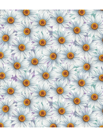 Blank Quilting Florinda Daisy  Digital print  1 Unit = 10 cm = 4 inches