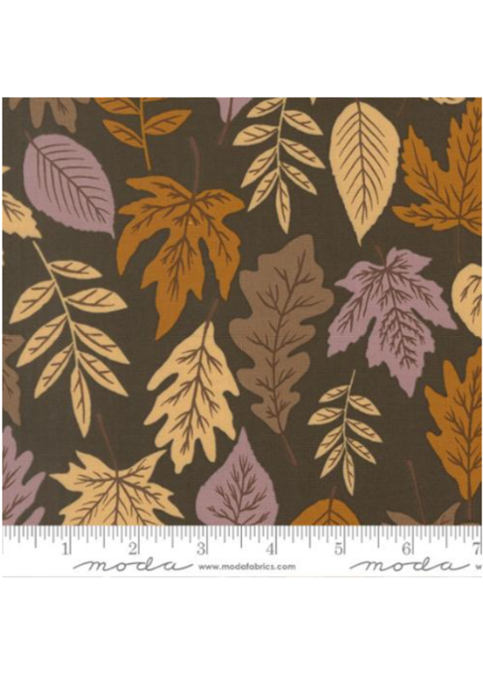 Moda Windfall By Fancy That Design Dark Moss  1 unit = 10 cm = 4 inches