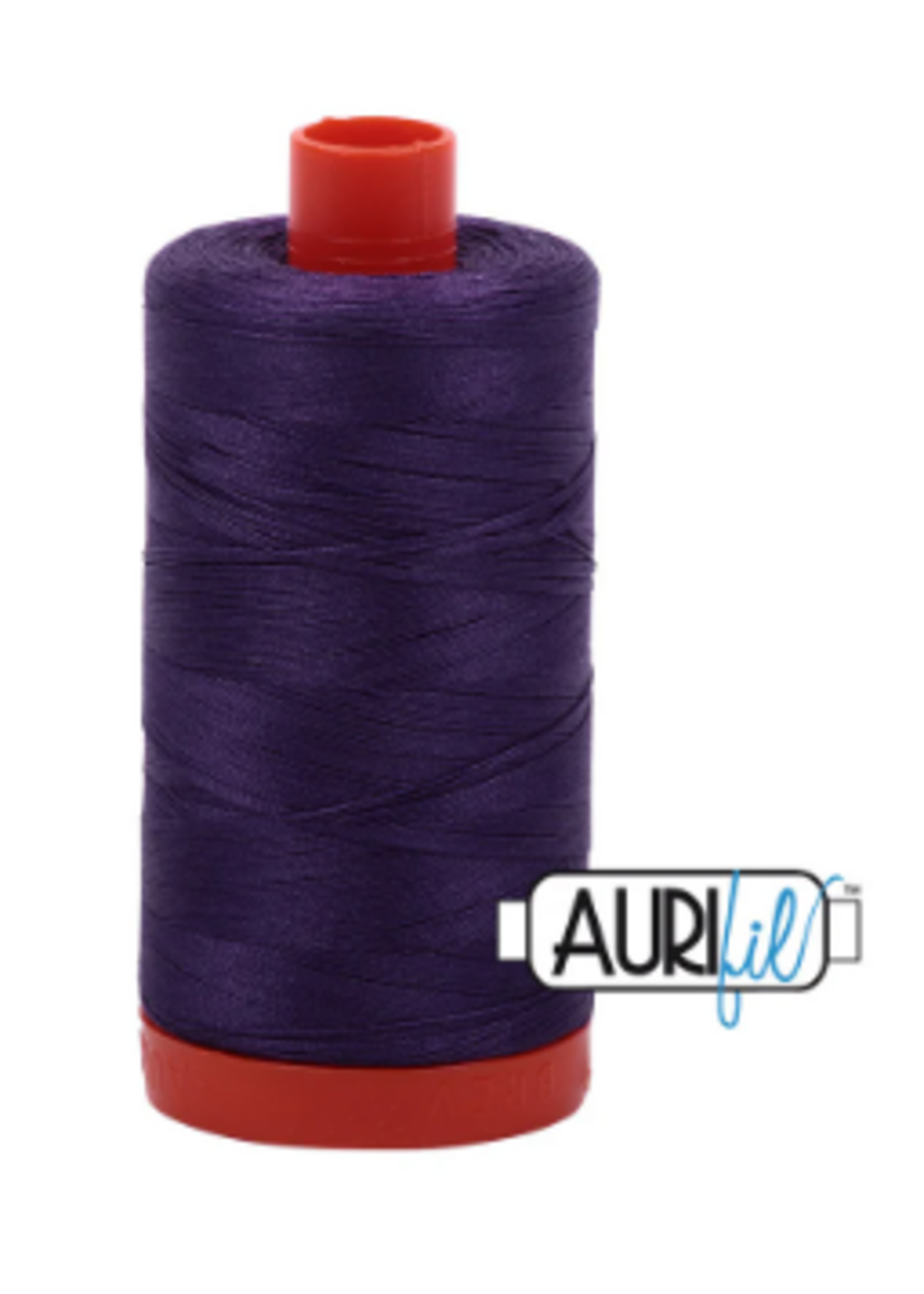 Aurifil Aurifil Mako - Cotton Thread - Solid - 50wt - 1300m/1422yds - Dark Violet #2582