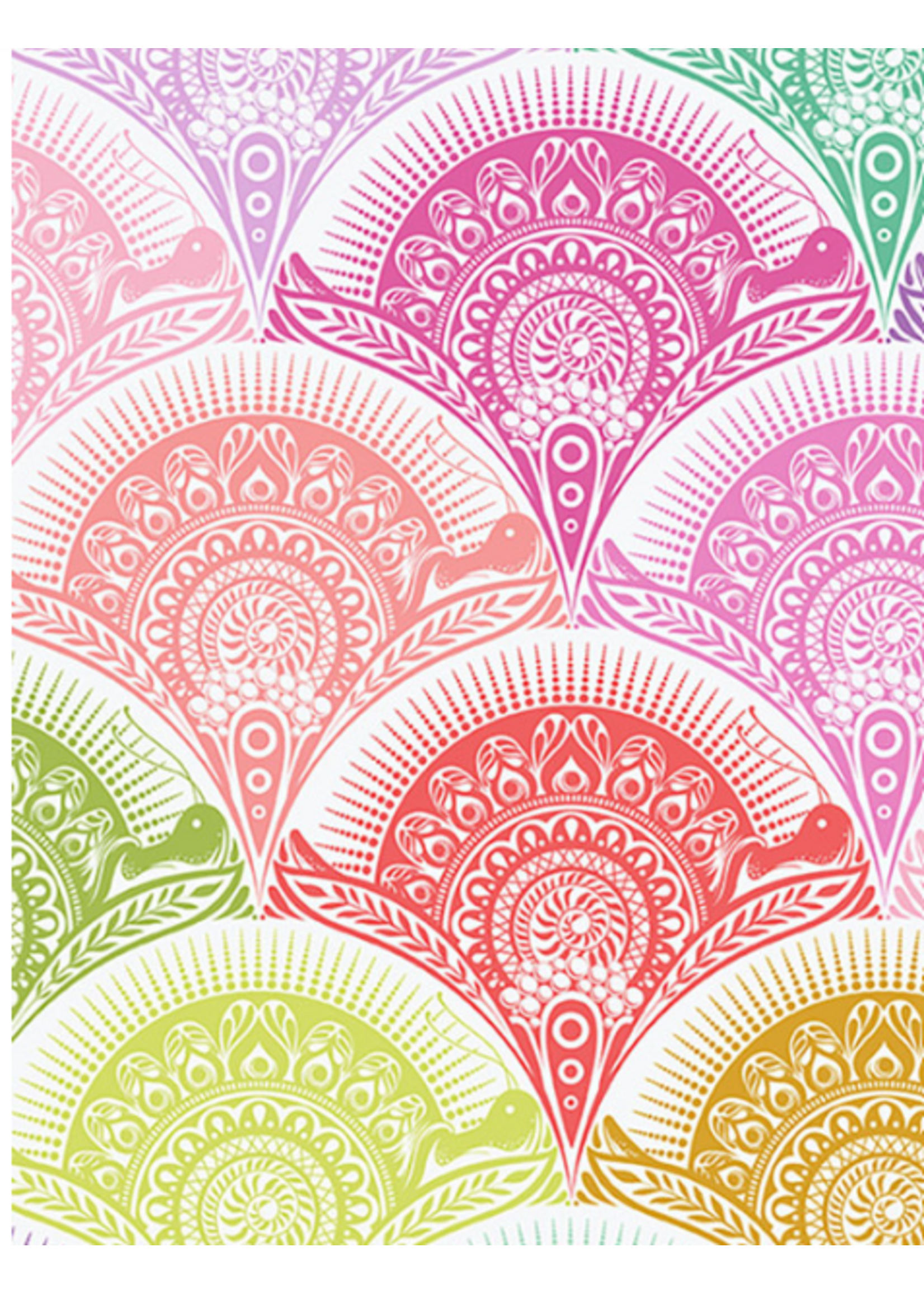 Tula Pink Tula Pink Snail Scallop - Sugar Rush || Prince Charming Déjà Vu