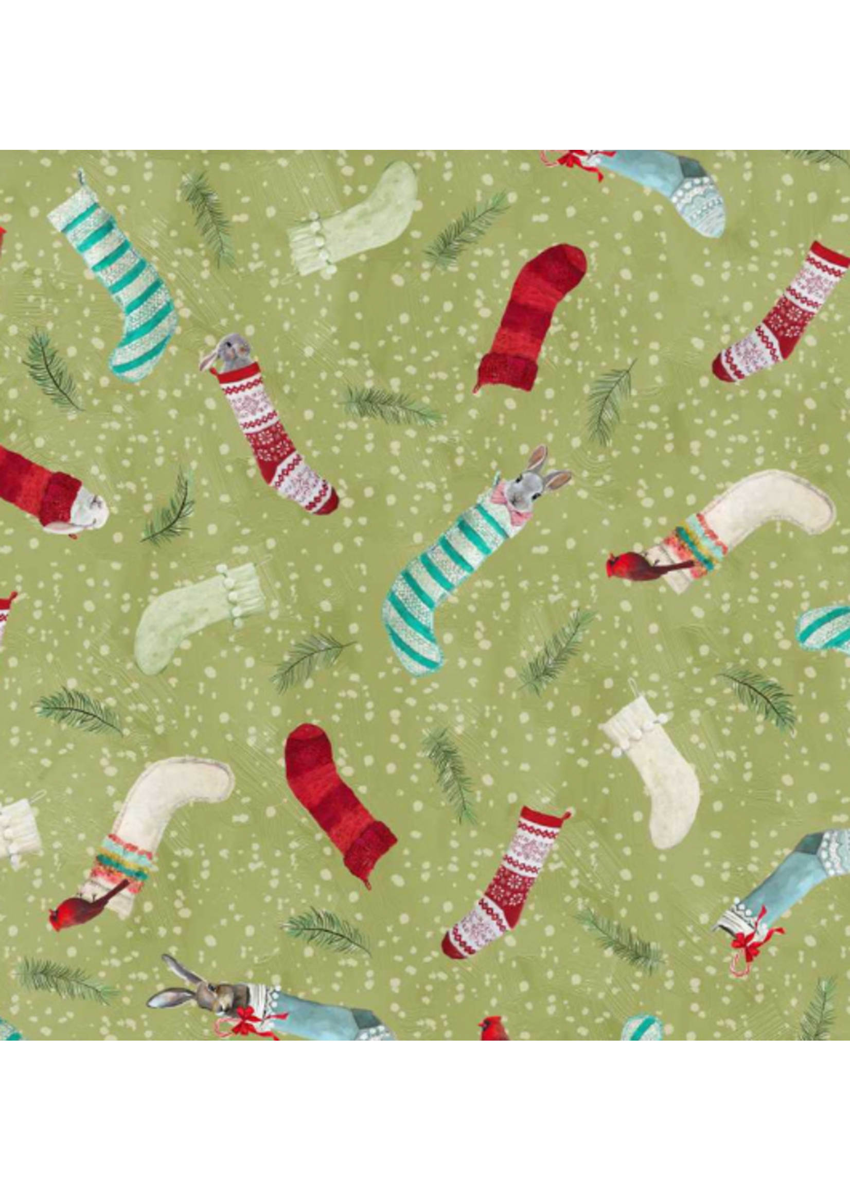 Studio E Fabrics Studio E  Sage || Holly Woods Cathy Walters  1 unit = 10 cm = 4 inches