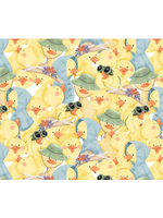 Studio E Fabrics Sweet Cee Creative - Lucky Duck  Yellow  1 unit = 10cm = 4 inches
