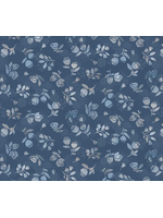 Studio E Fabrics Studio E  - Kindly Your - Medium Denim 1 Unit = 10 cm = 4 Inches