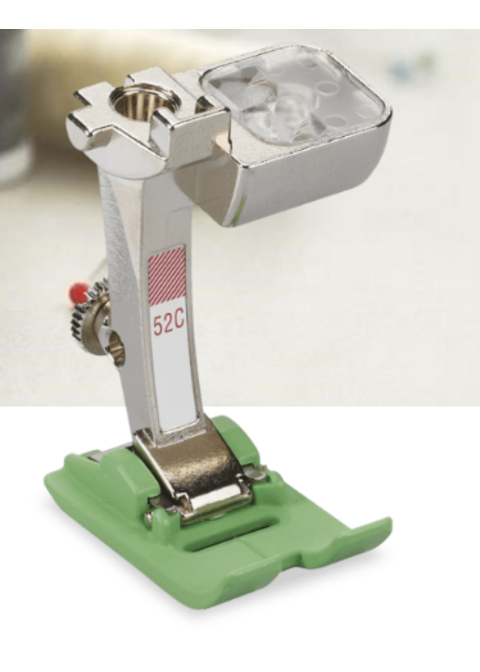 Bernina Bernina - #52C Zigzag Foot with Non-Stick Sole (Fits Group: C/D/Ea3-4/Eb3-4/Ec3/F/G) - 9mm