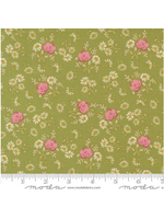 Moda My Secret Garden By Stacy Iest Hsu  Grass   1 unit = 10 cm = 4 inches