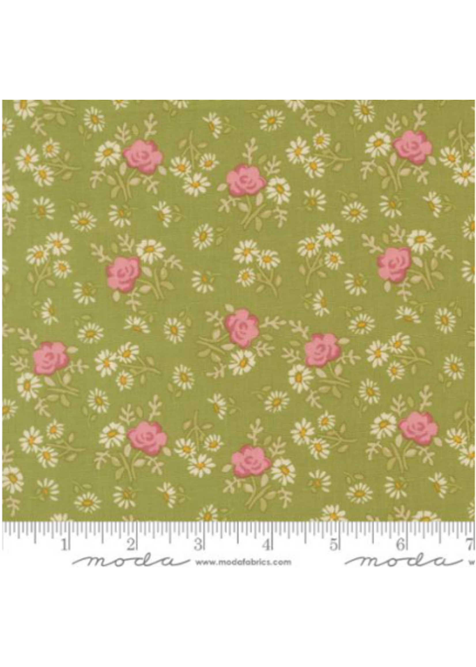 Moda My Secret Garden By Stacy Iest Hsu  Grass   1 unit = 10 cm = 4 inches