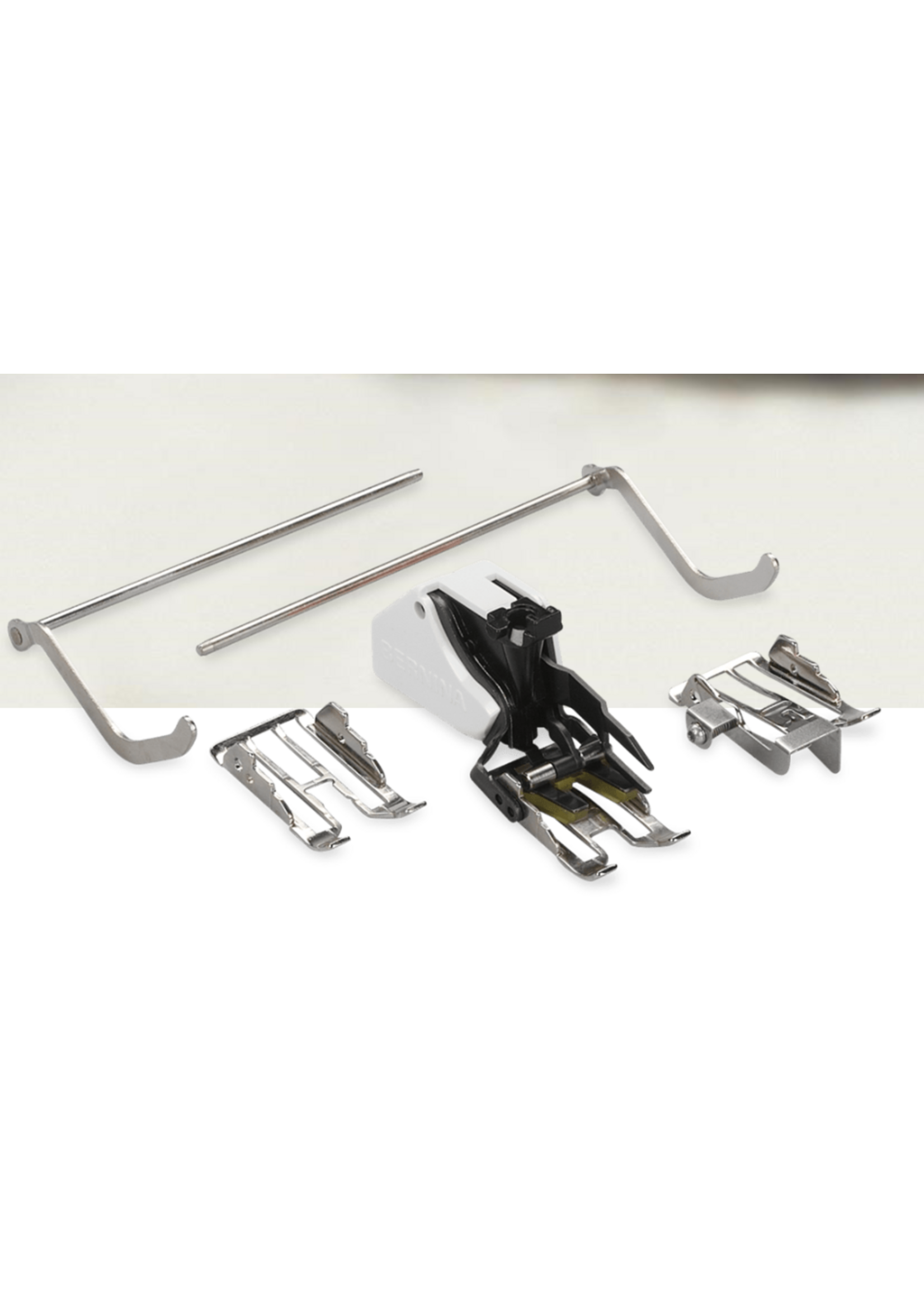Bernina Bernina - #50 Walking Foot with Three Alternative Soles and Seam Guide (Fits Group: B/C/D/Ea2-4/Eb2-4/Ec/F/G)