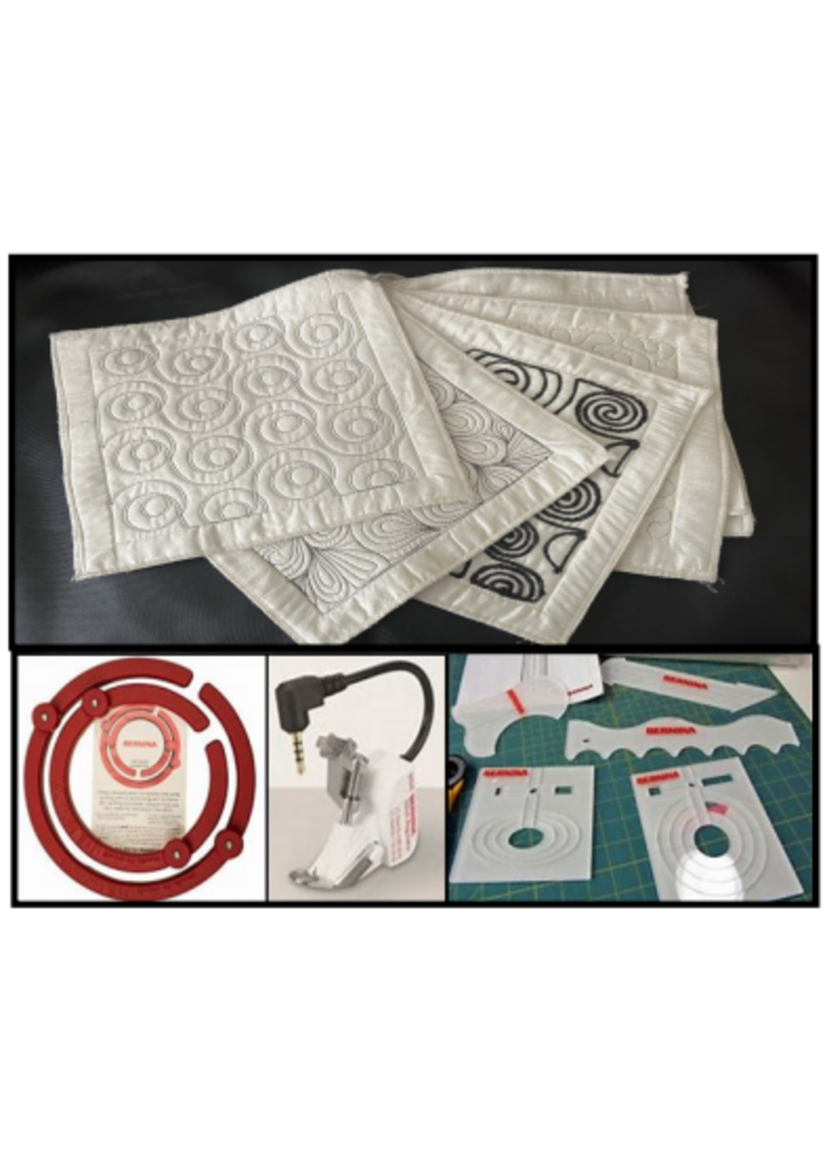 Free Motion Quilting with Roberta Wynnyk from Bernina.  September 18th 10:00 - 12:30