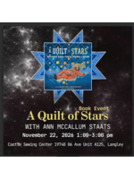 A Quilt of Stars Book Event with The Co. Author ANN MCCALLUM STAATS Nov. 22 1:00- 3:00